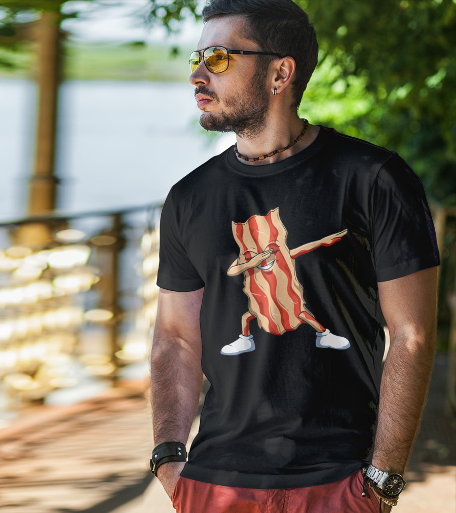 Dabbing Bacon Dab For Bacon Lovers T-Shirt