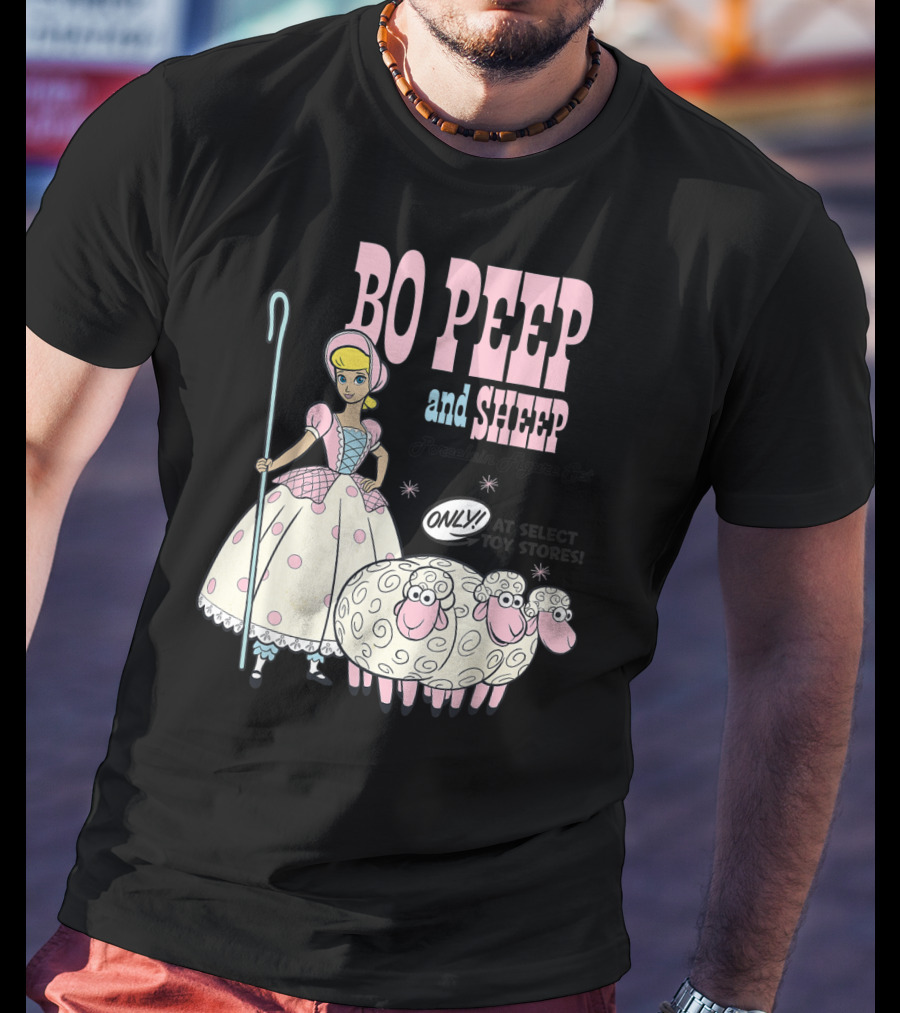 Bo Peep And Sheep Porcelain Figure Set Only Toy Story 4 T-Shirt