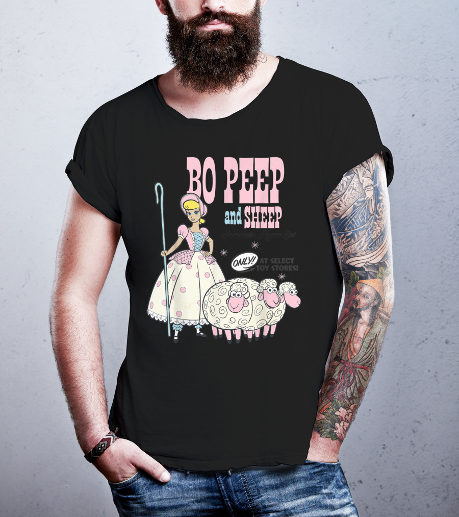 Bo Peep And Sheep Porcelain Figure Set Only Toy Story 4 T-Shirt