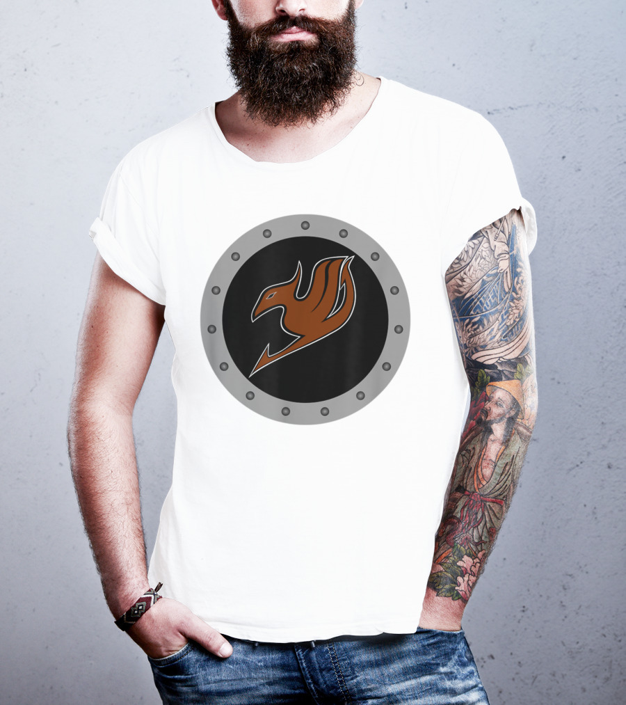 Dragon Tail Fairy Shield Anime Manga Fan Club Phoenix Emblem T-Shirt