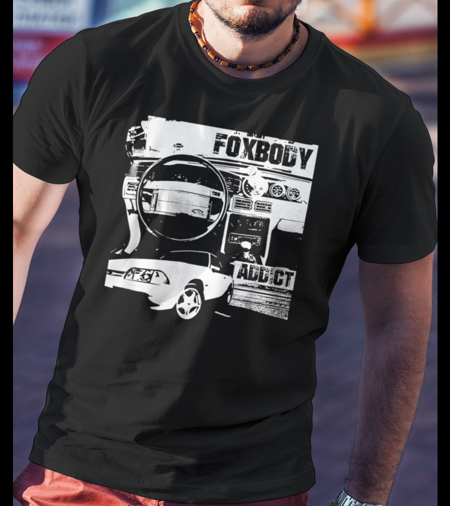 Foxbody Addict Mustang Dashboard T-Shirt