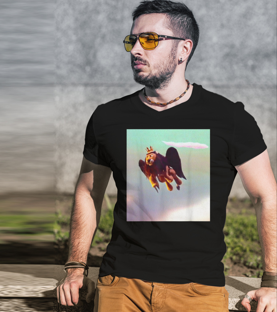 King Moonracer Christmas Special Lion Island Flying Monarch T-Shirt