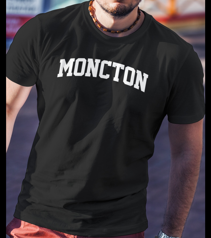 Moncton Vintage Sports Team Arch Classic T-Shirt