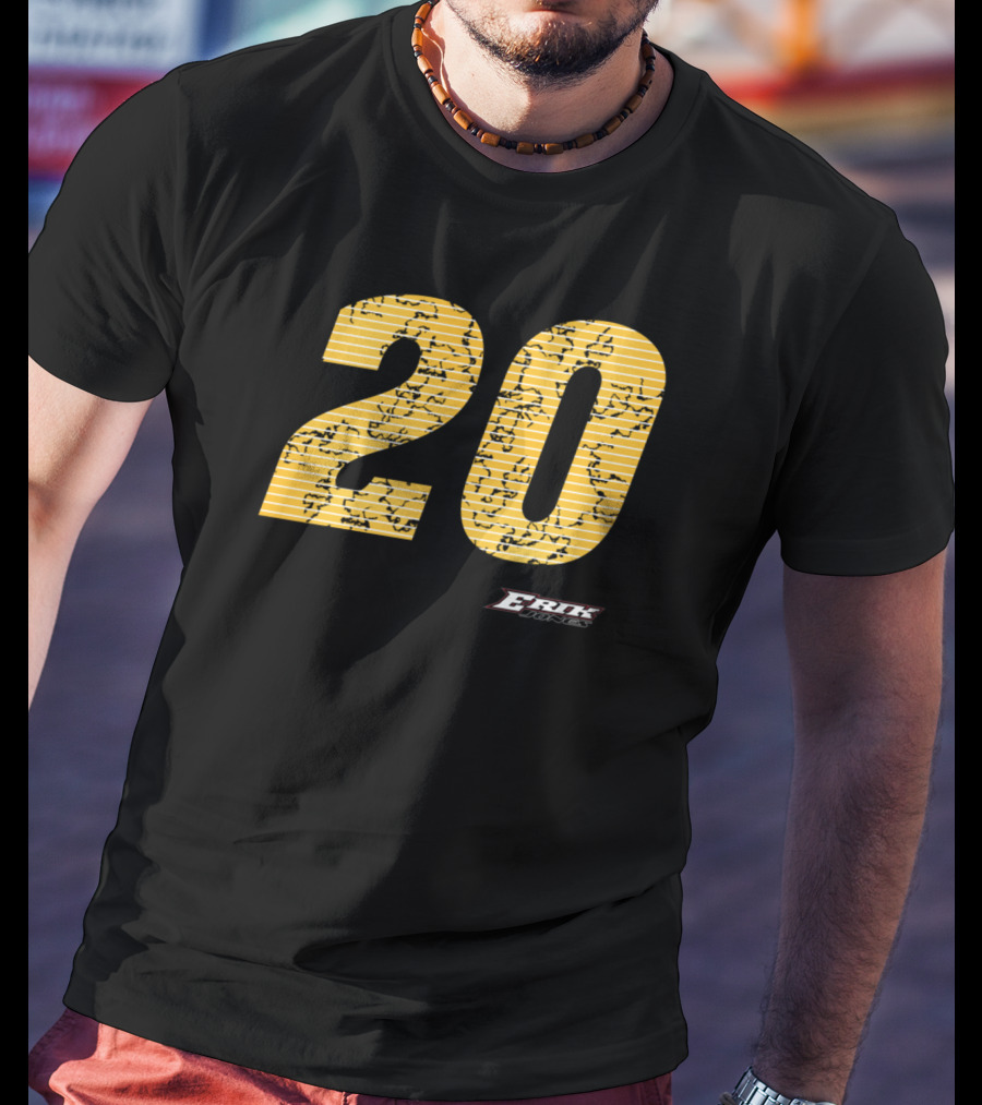 20 NASCAR Erik Jones Racing Marble T-Shirt