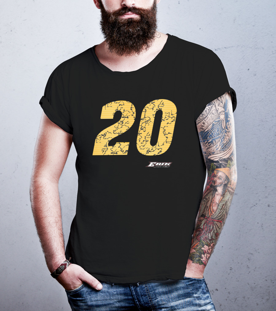 20 NASCAR Erik Jones Racing Marble T-Shirt