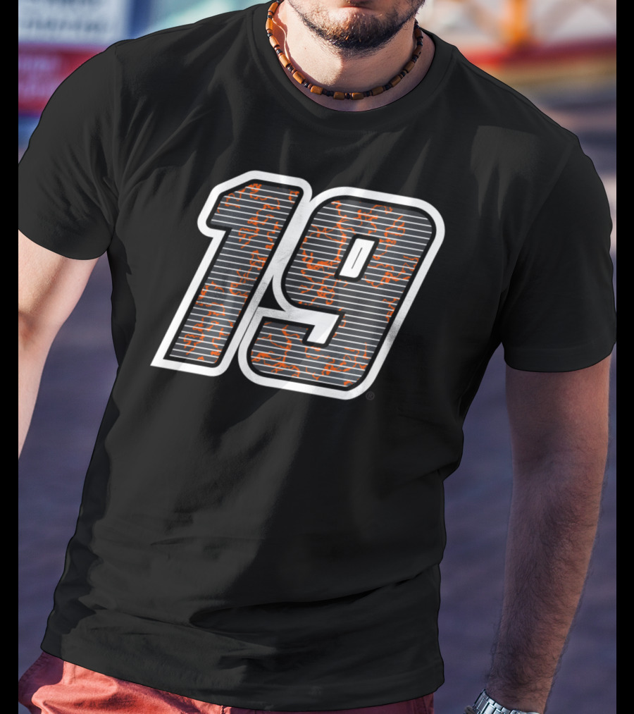 Nascar Martin Truex Jr Joe Gibbs Racing Number 19 Marble T-Shirt