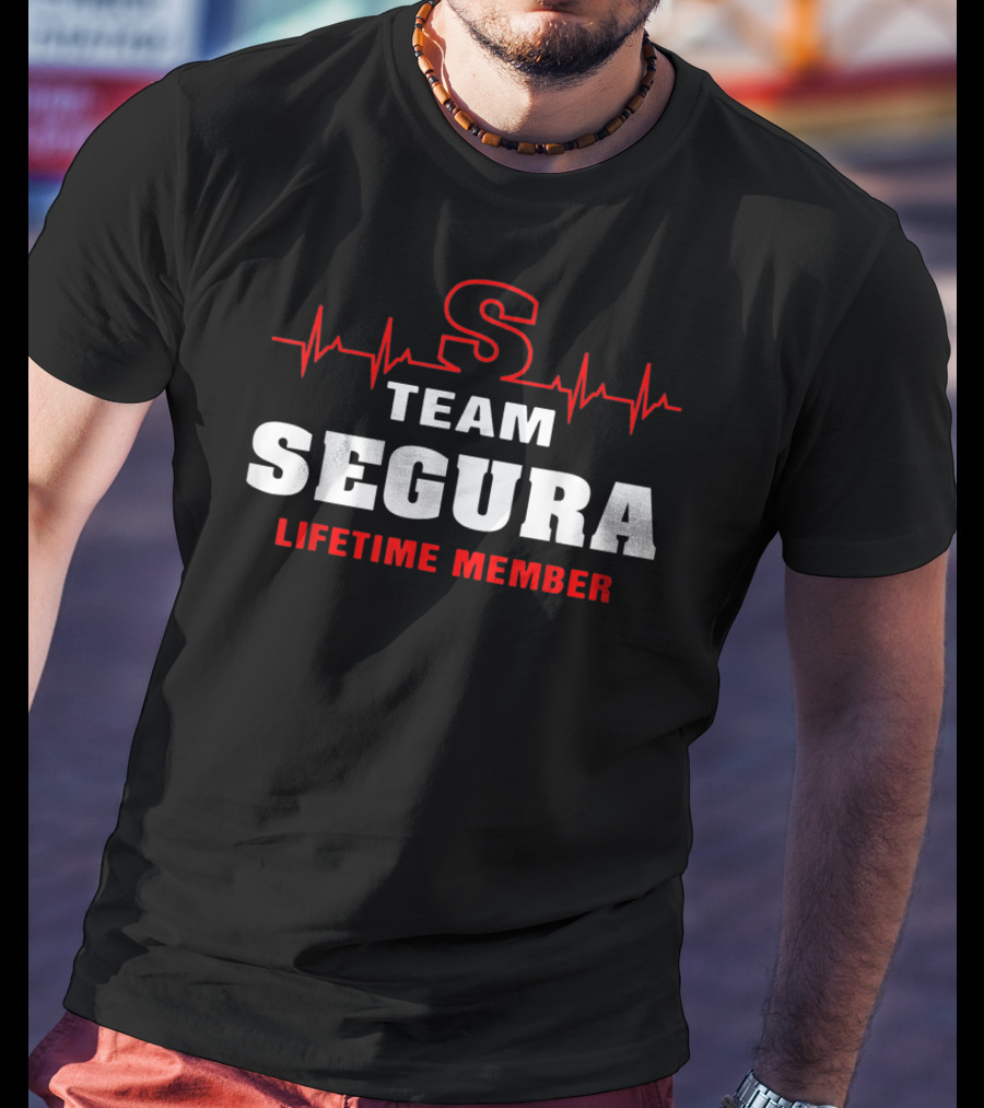 Team Segura Lifetime Member S Surname Segura T-Shirt