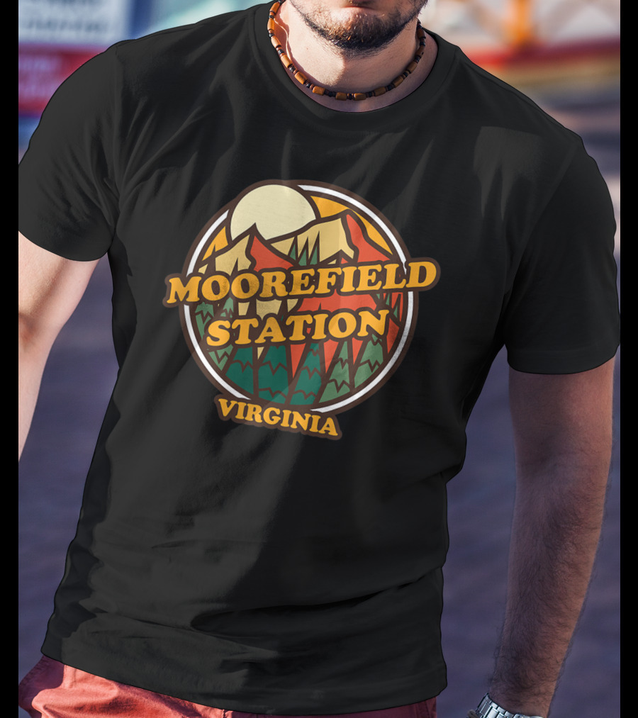 Moorefield Station Virginia Scenic Mountain T-Shirt