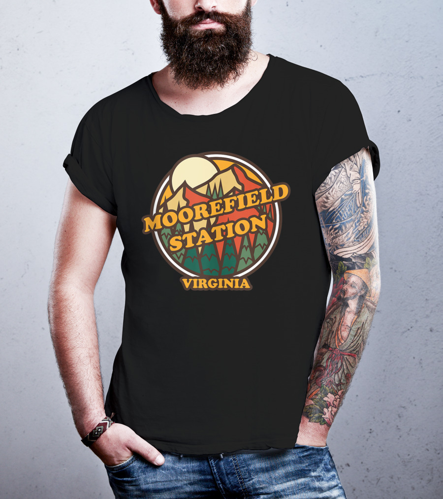 Moorefield Station Virginia Scenic Mountain T-Shirt