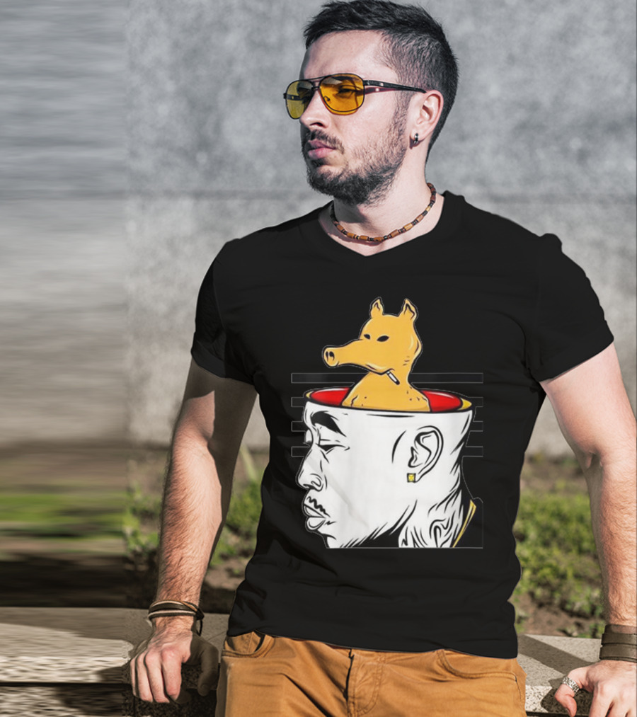 Bandana Madlib Gibbs Quas Madvillainy Iconic Hip-Hop Fusion T-Shirt