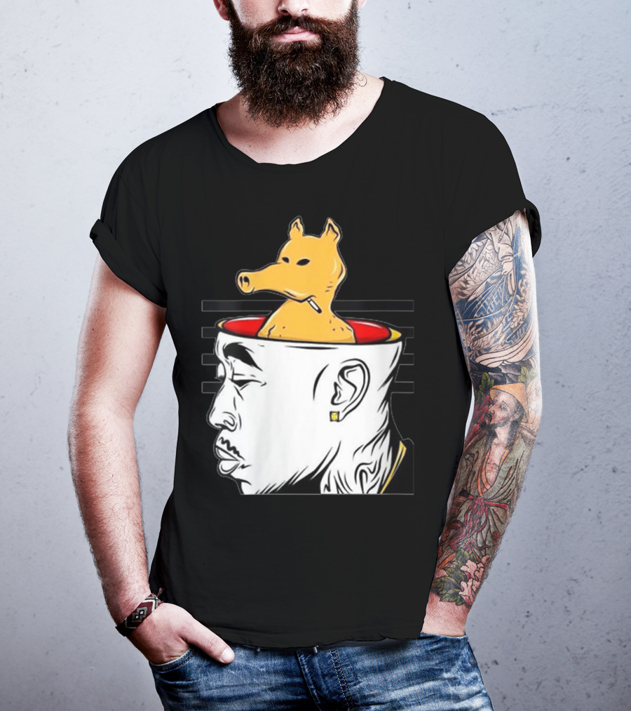 Bandana Madlib Gibbs Quas Madvillainy Iconic Hip-Hop Fusion T-Shirt