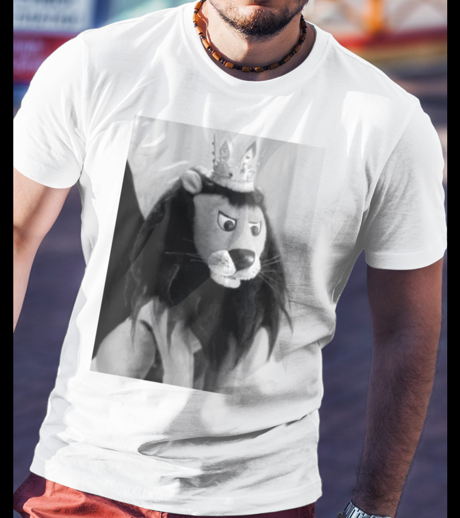 Christmas Special King Moonracer Lion Puppet Character T-Shirt