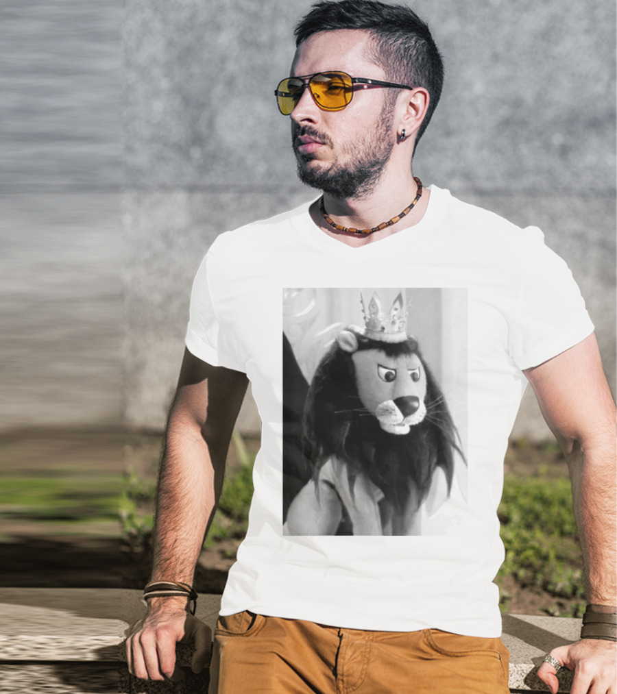 Christmas Special King Moonracer Lion Puppet Character T-Shirt