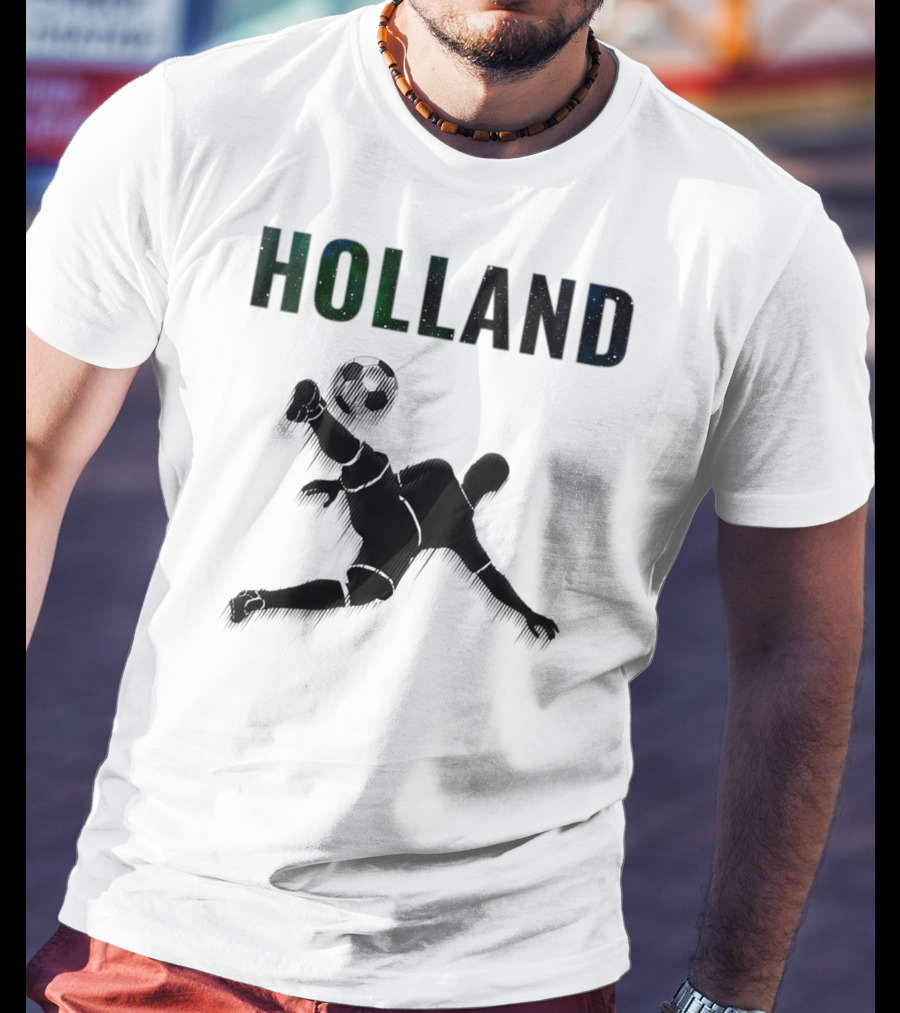 Holland Soccer Bicycle Kick Netherlands Oranje T-Shirt