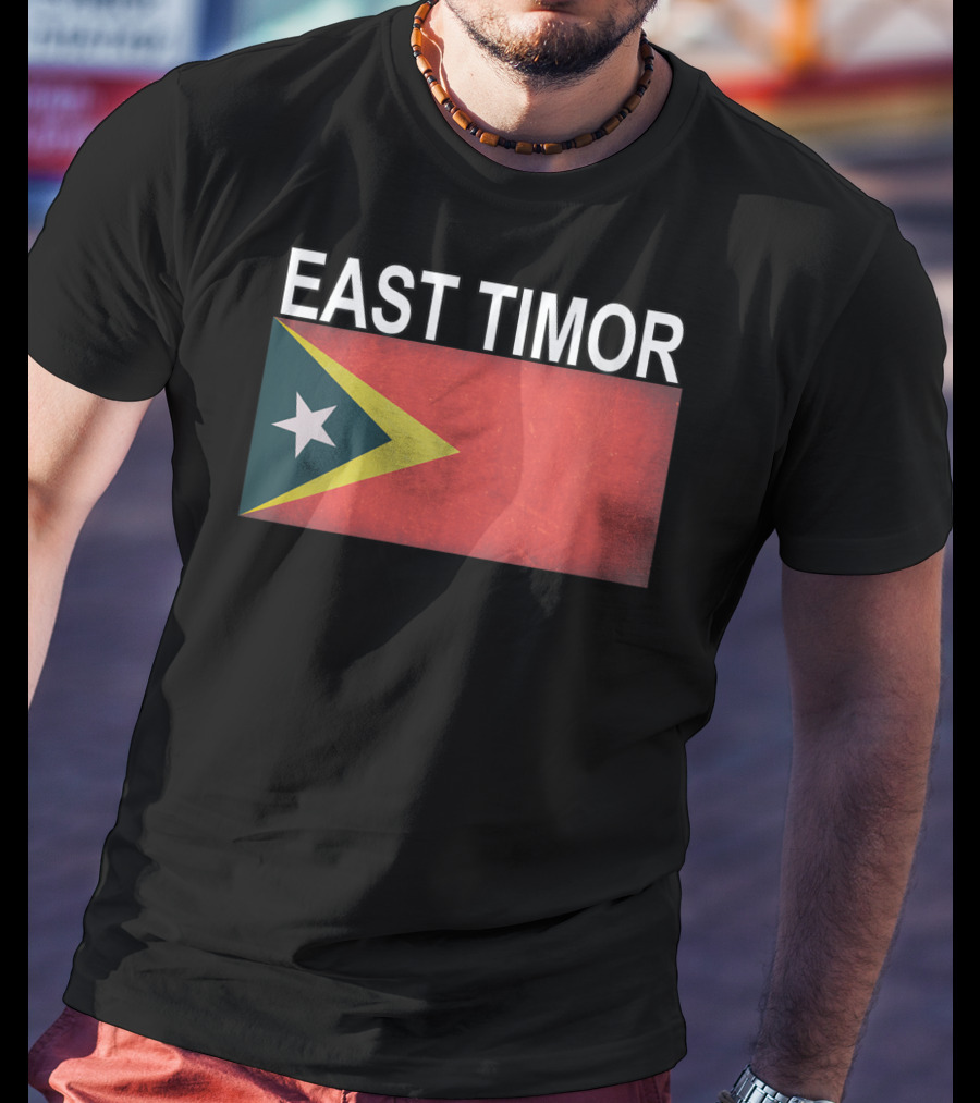 EAST TIMOR Timoreseeffect National Flag T-Shirt