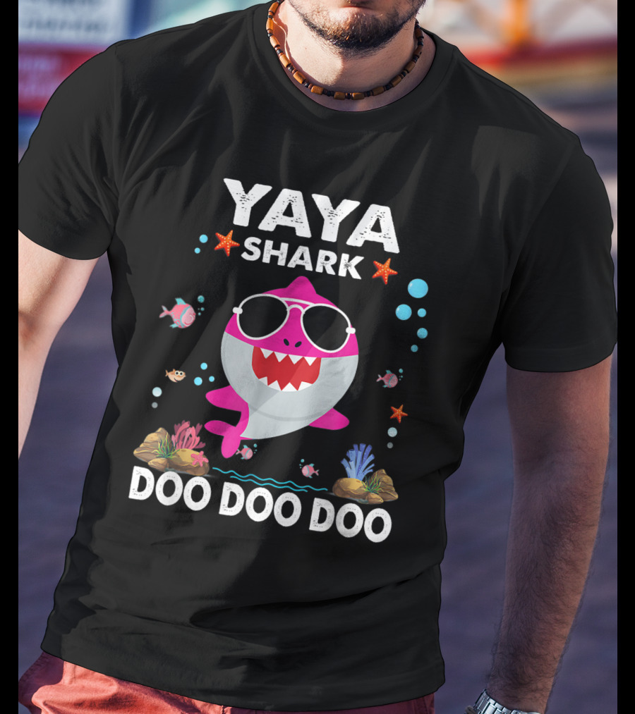 Yaya Shark Doo Doo Doo T-Shirt