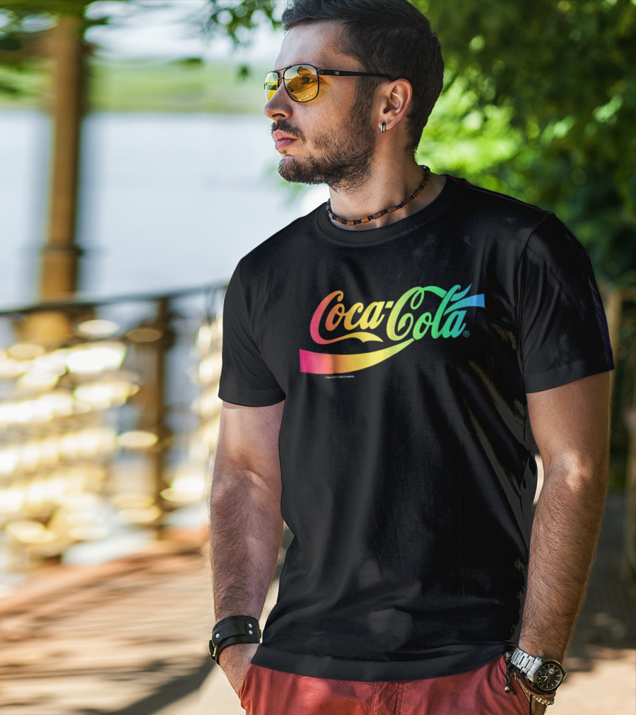 Coca-Cola Rainbow Gradient T-Shirt