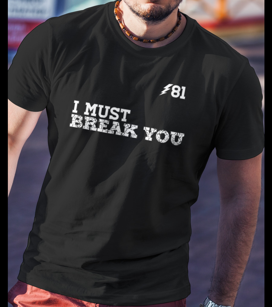 Tampa Bay Hockey I Must Break You 81 T-Shirt