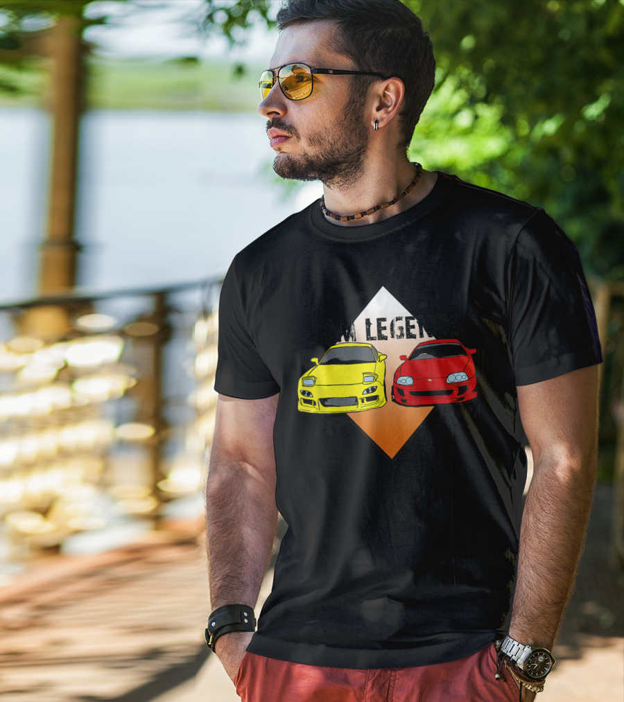 JDM Legends RX7 Supra Turbo Classic Cars T-Shirt