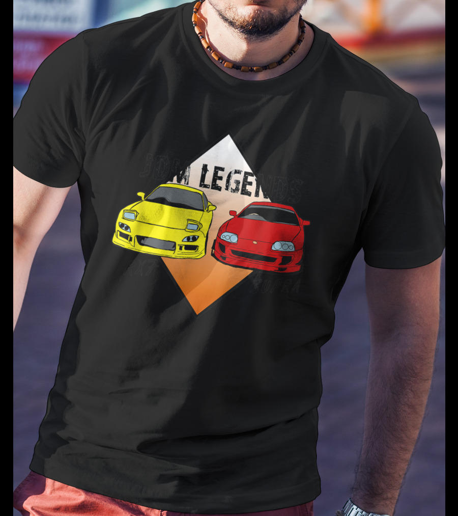 JDM Legends RX7 Supra Turbo Classic Cars T-Shirt