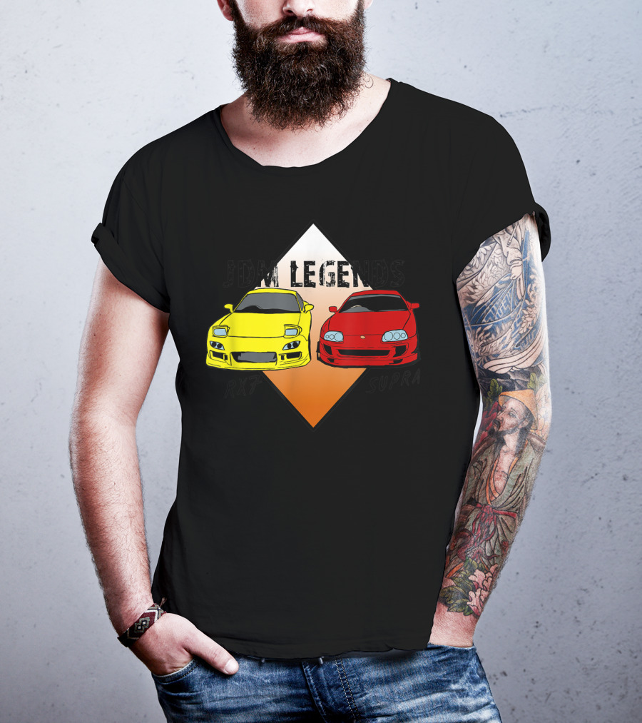 JDM Legends RX7 Supra Turbo Classic Cars T-Shirt