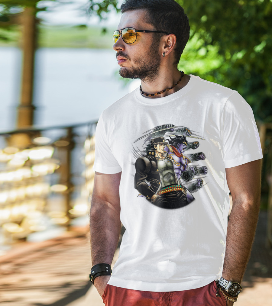 Jojos's Bizarre Adventures Classic Iconic Duo T-Shirt