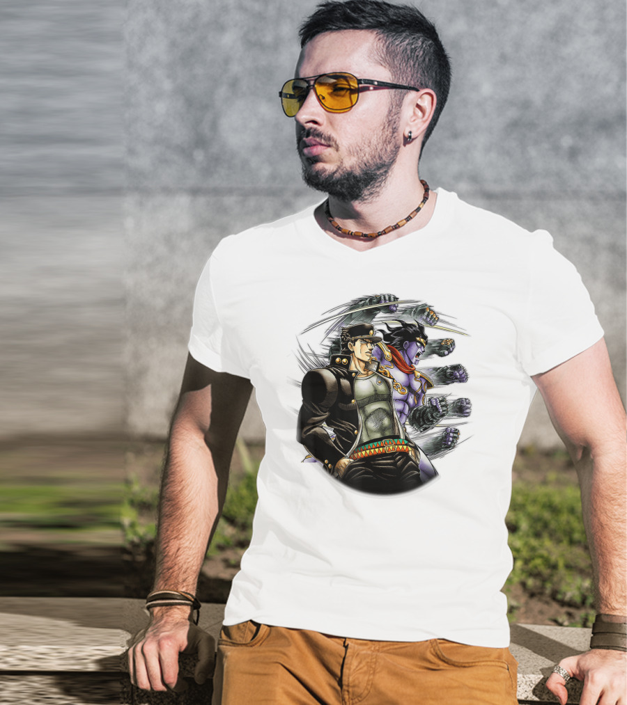 Jojos's Bizarre Adventures Classic Iconic Duo T-Shirt