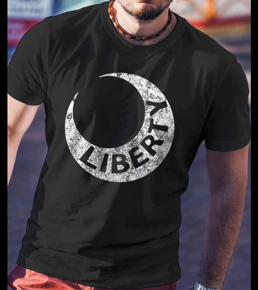 Liberty Moultrie Flag Of Defiance Classic Crescent T-Shirt