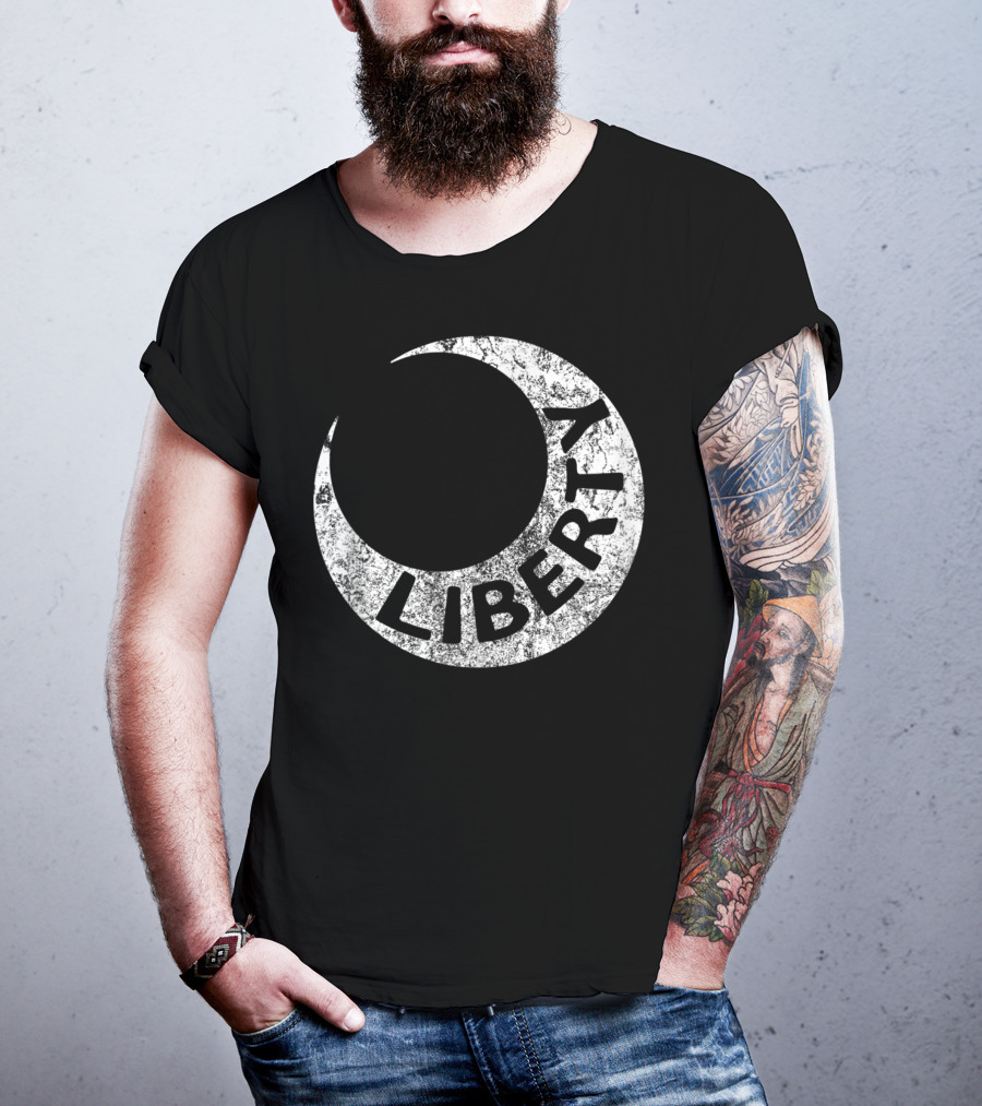 Liberty Moultrie Flag Of Defiance Classic Crescent T-Shirt