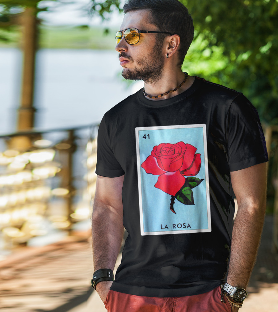 Loteria La Rosa Card 41 Classic Version T-Shirt