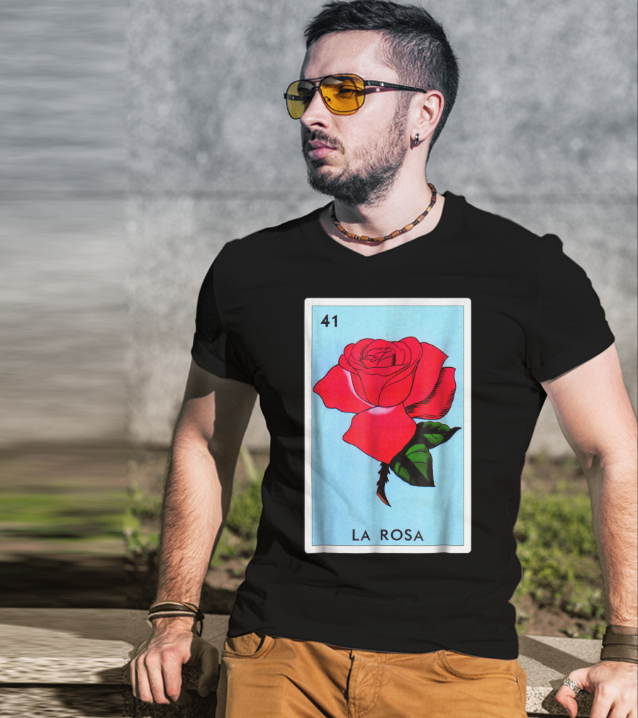 Loteria La Rosa Card 41 Classic Version T-Shirt