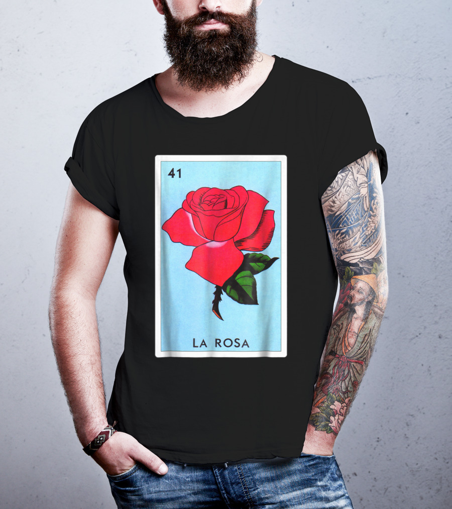 Loteria La Rosa Card 41 Classic Version T-Shirt