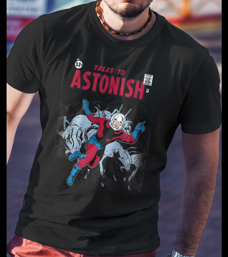 Marvel Antman Tales To Astonish Classic Comic Cover T-Shirt