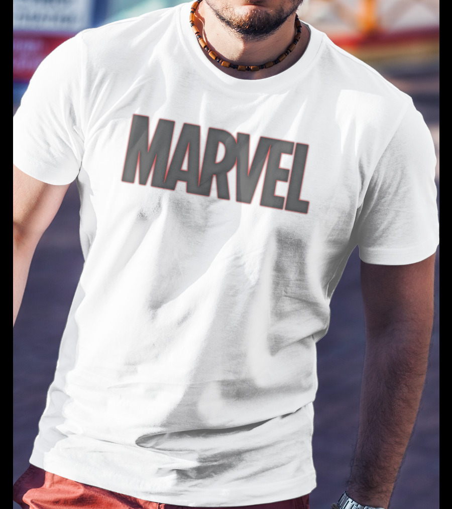 Marvel Logo Classic Outline T-Shirt