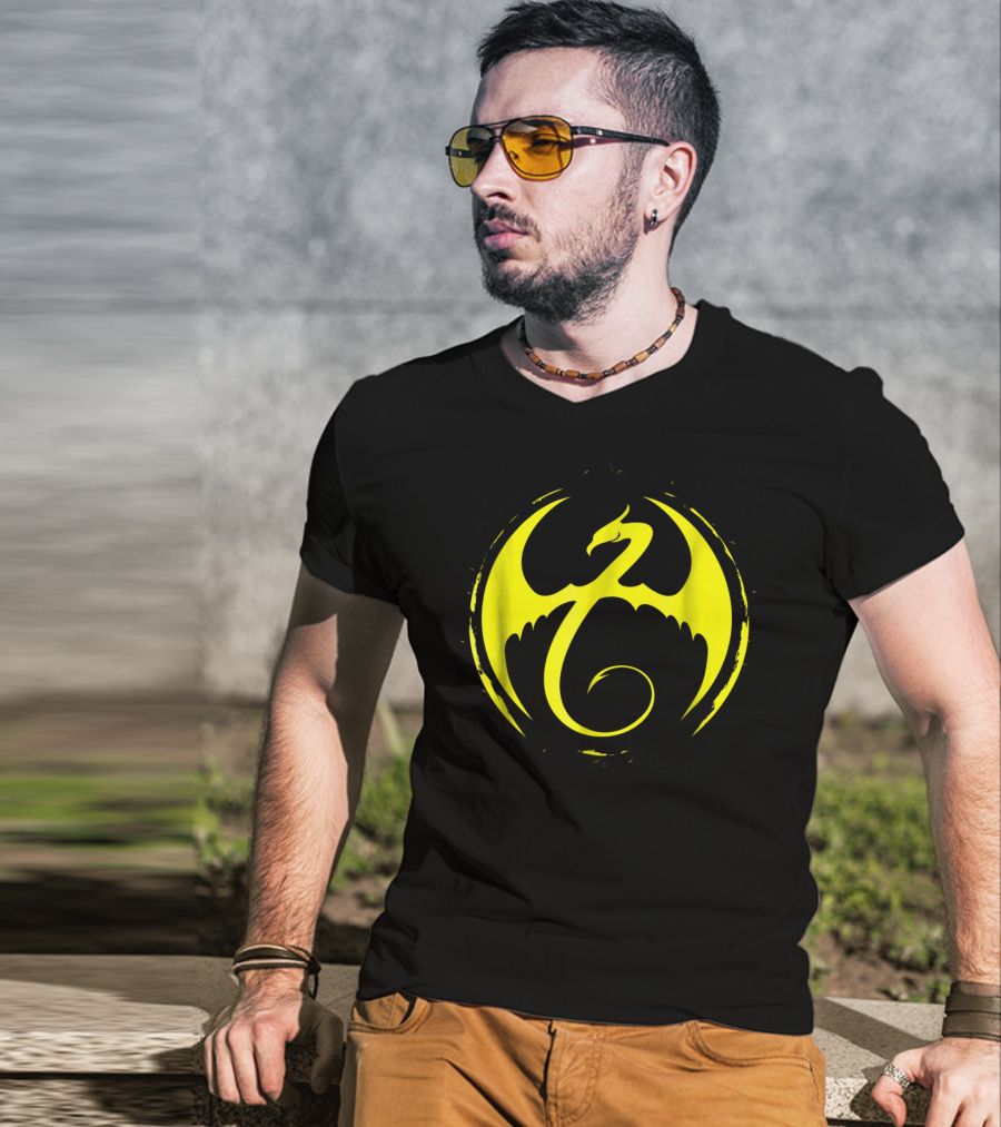 Iron Fist Classic Dragon Marvel T-Shirt