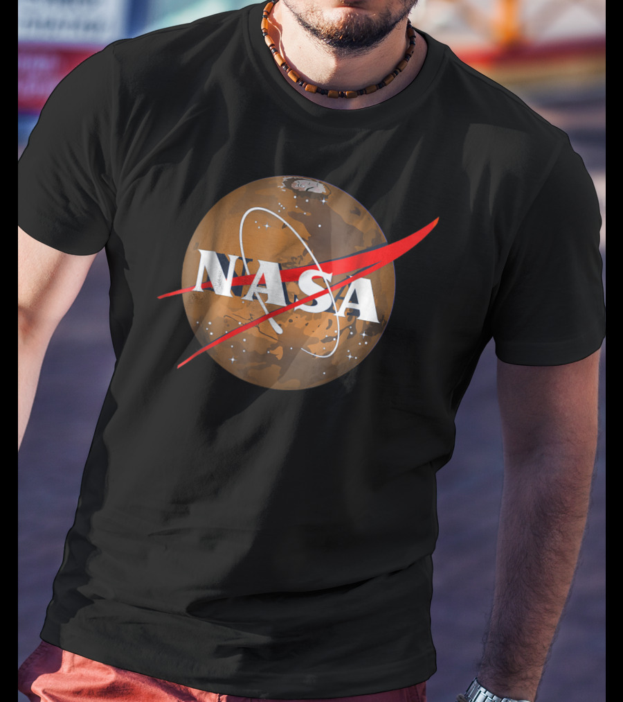 NASA Space Mars Exploration Classic Edition Mars Planet NASA T-Shirt
