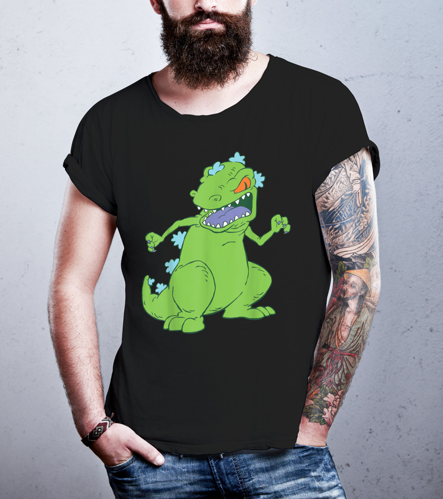 Nickelodeon Classic Rugrats Reptar Dinosaur Roar T-Shirt