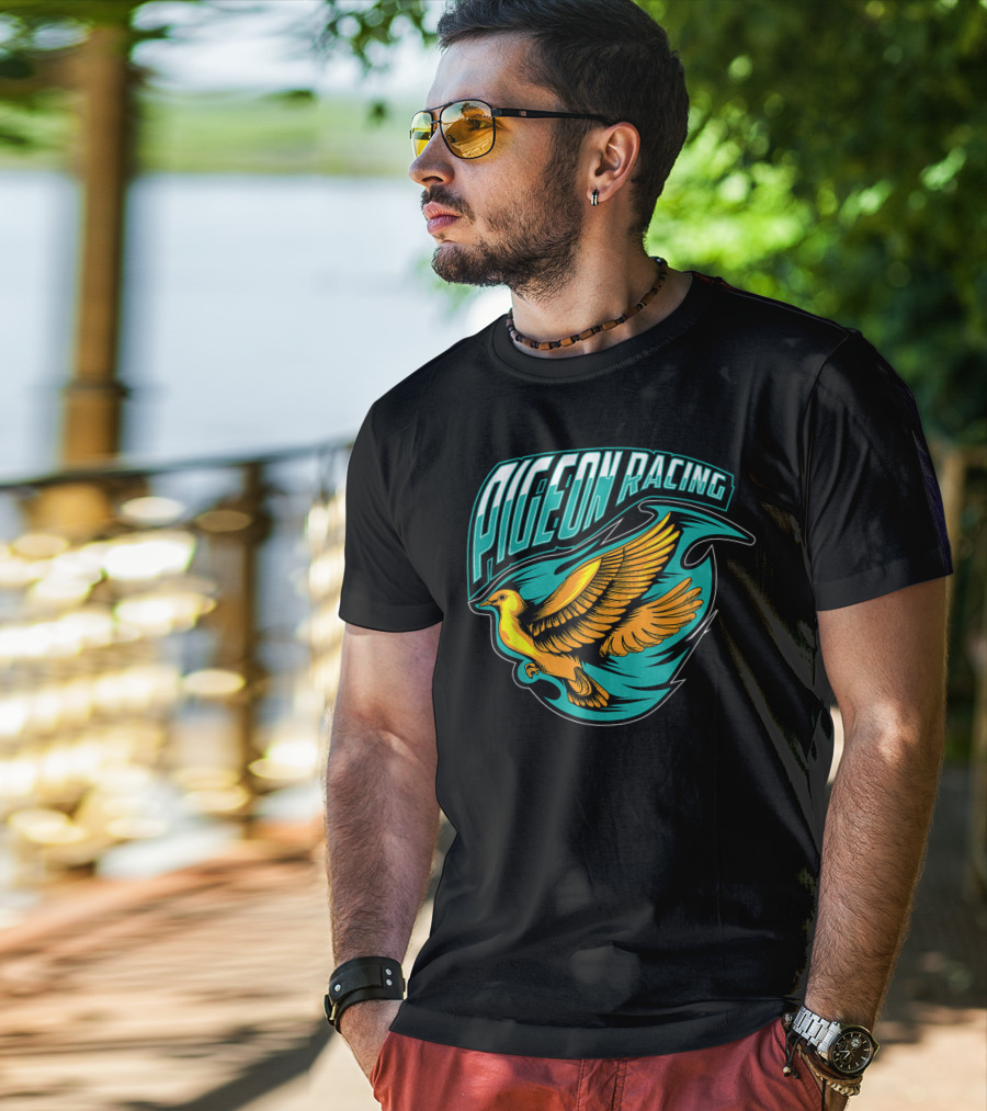 Pigeon Racing Classic Bird Racers T-Shirt