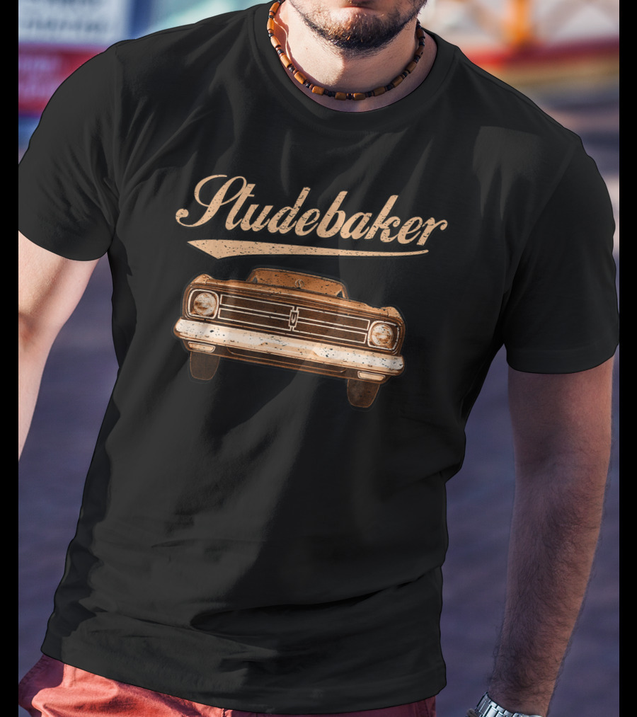 Studebaker Classic Car Front View Vintage Style Collector T-Shirt