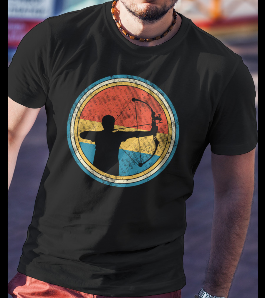 Vintage Distressed Archery Bow T-Shirt