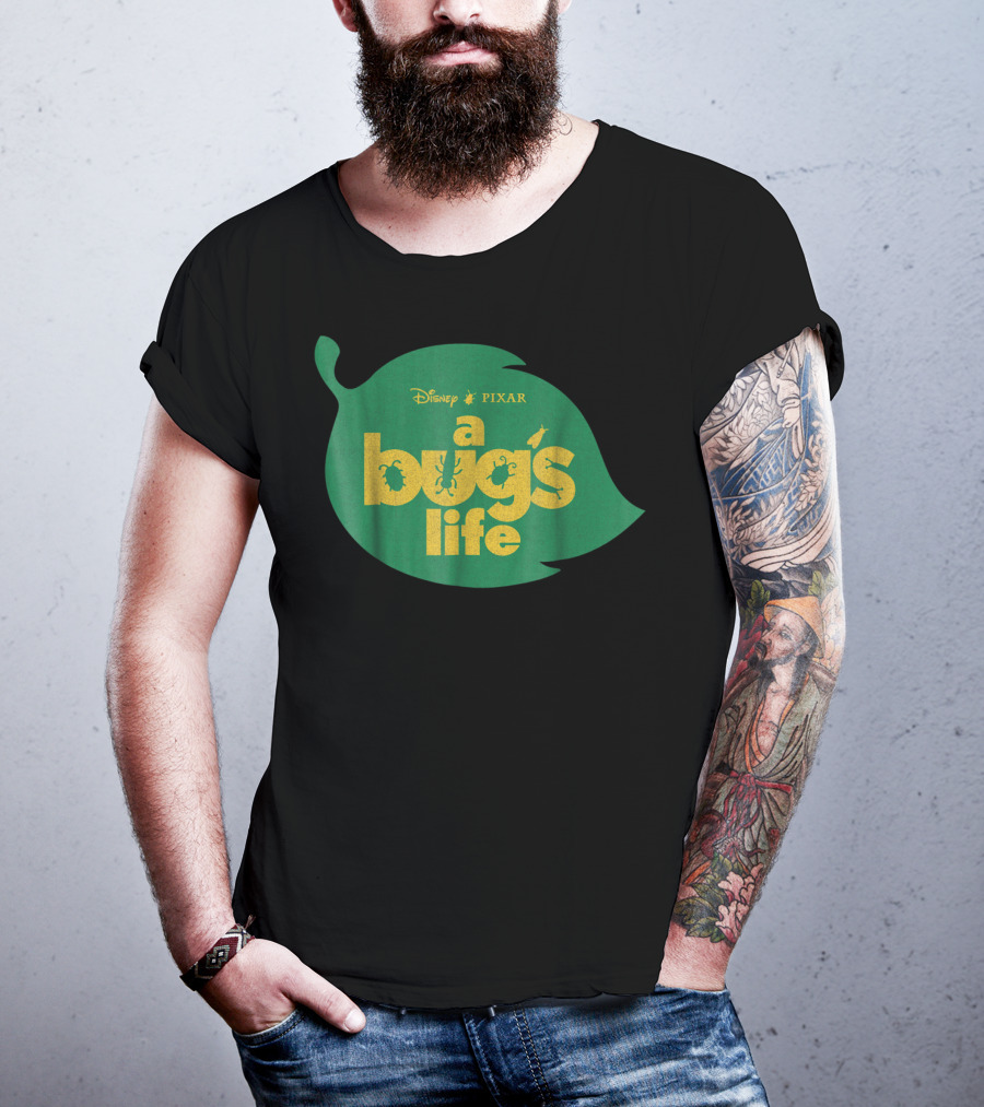 Disney Pixar A Bug's Life Green Leaf T-Shirt