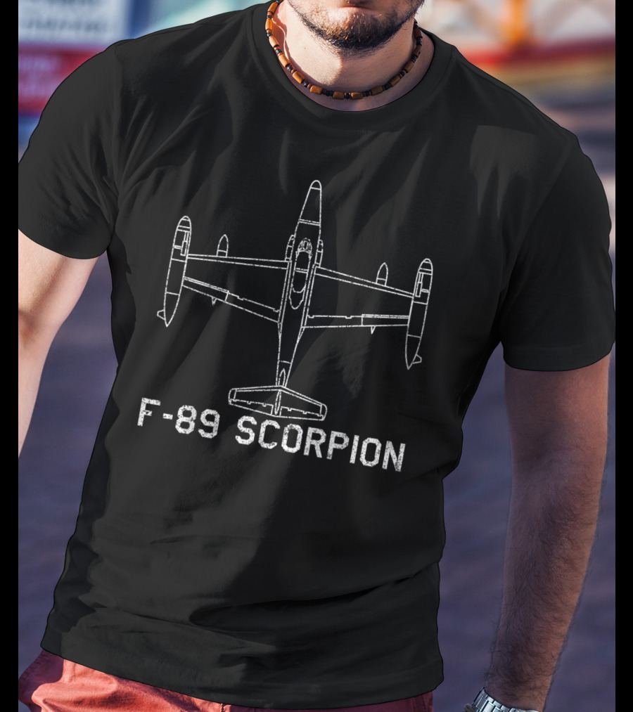 F-89 Scorpion Jet Fighter Plane USA Classic T-Shirt