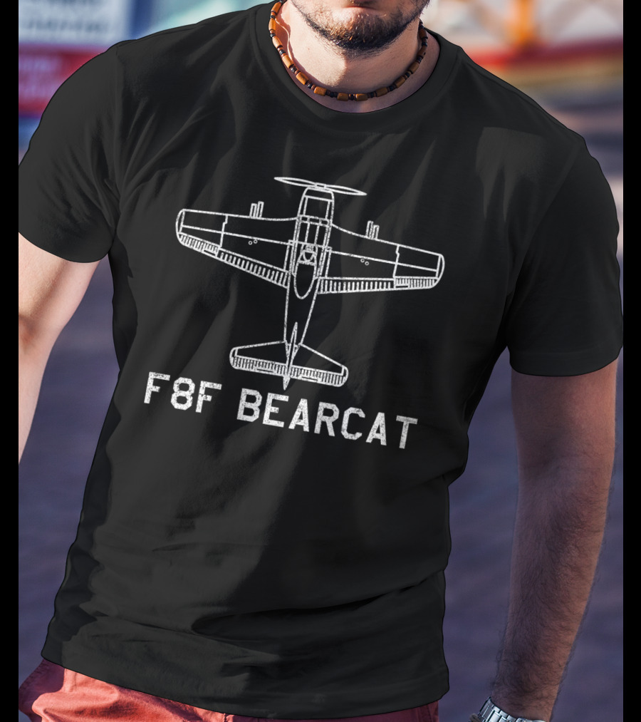 F8F Bearcat WWII Fighter Plane USA Classic T-Shirt