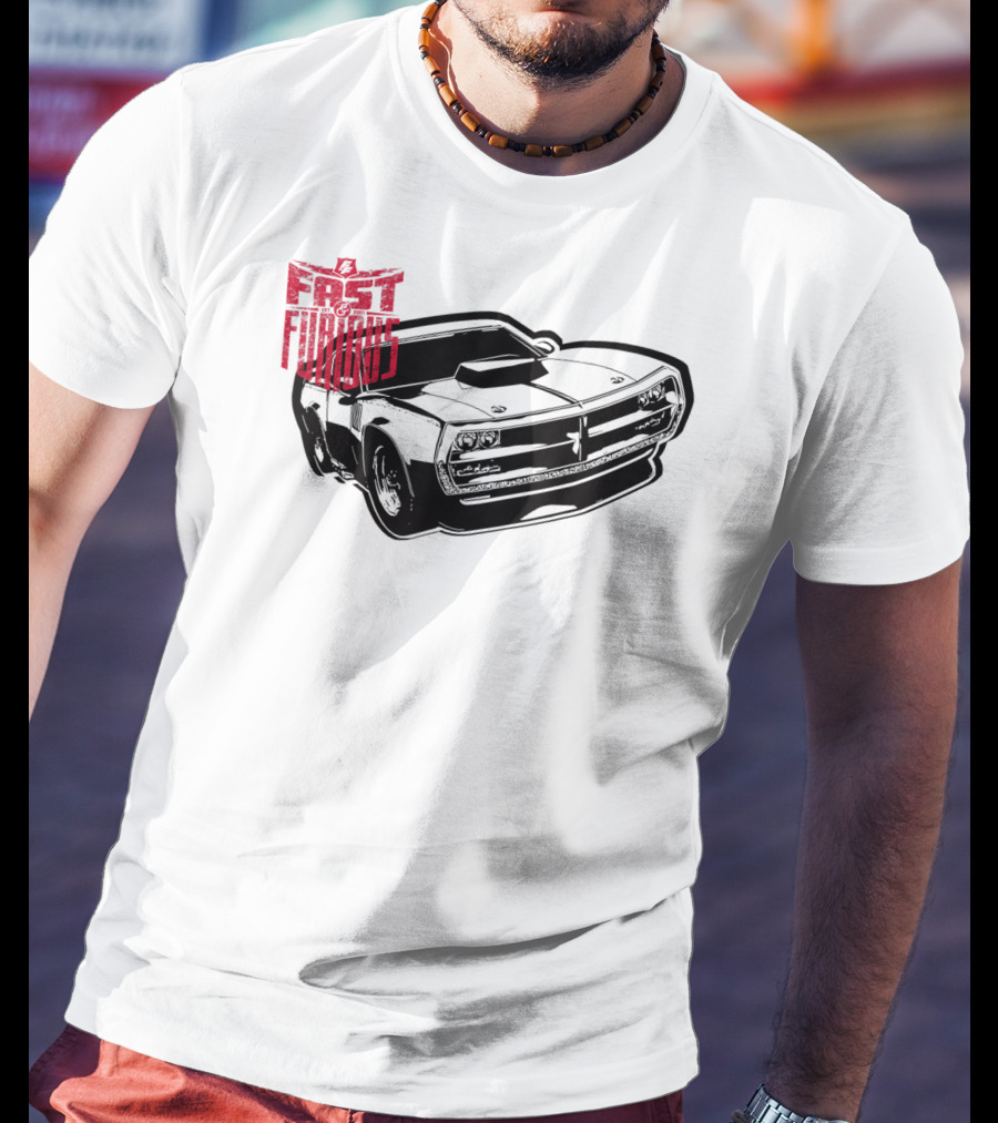 Fast Furious Est 2001 Classic Muscle Car Iconic T-Shirt