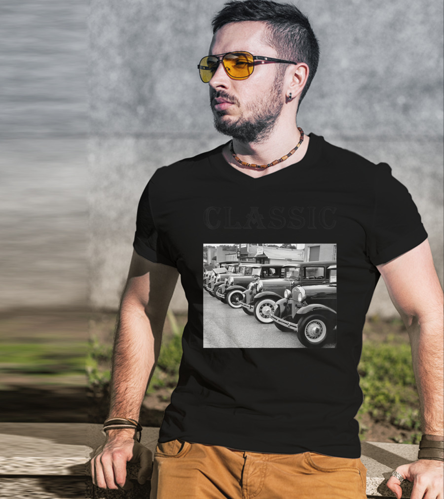 Father's Day Classic Antique Car Parade T-Shirt