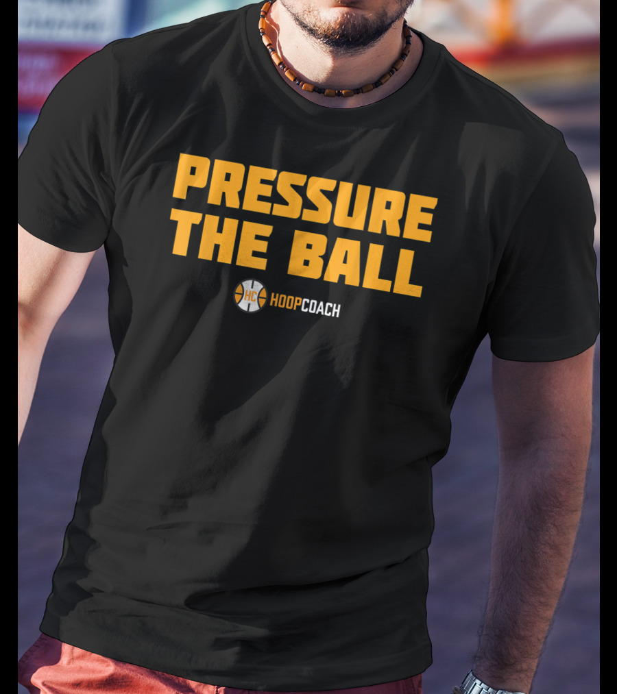 Basketball Coach Pressure The Ball HoopCoach T-Shirt