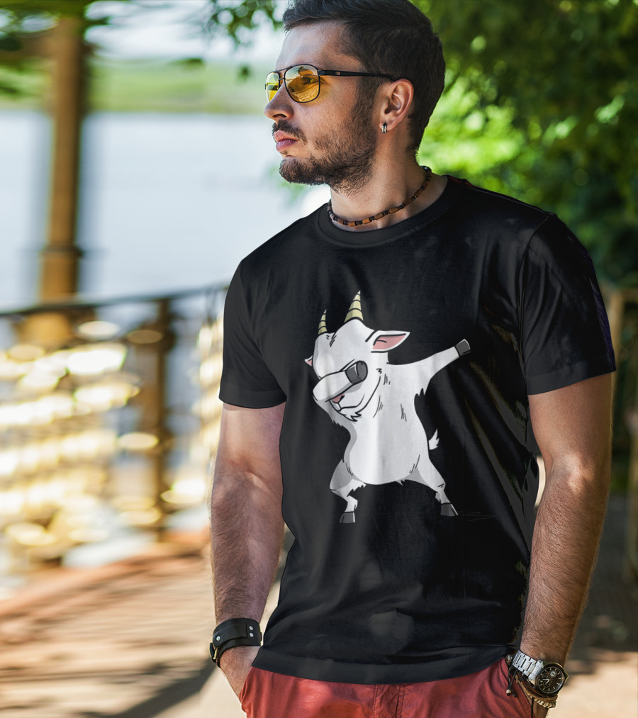 Dabbing Goat Dab Goat Kids T-Shirt