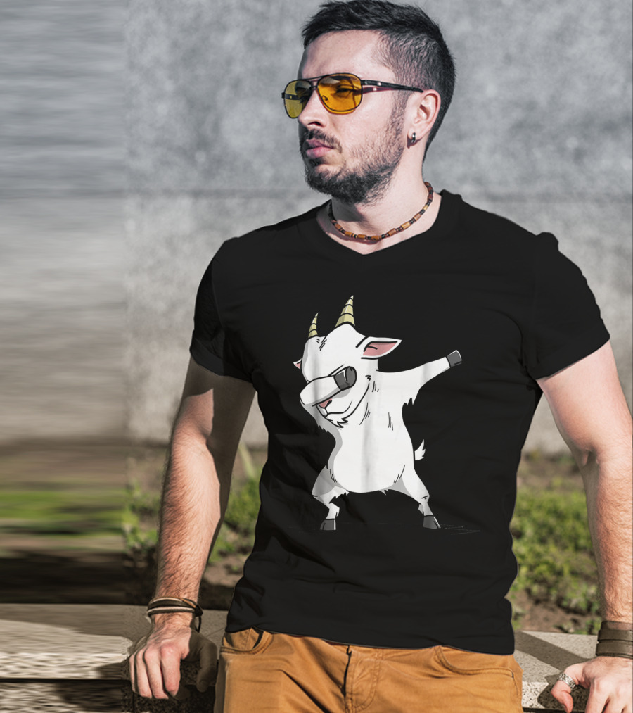 Dabbing Goat Dab Goat Kids T-Shirt