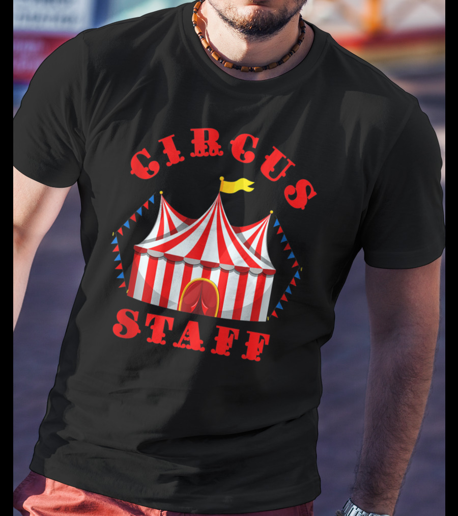 Circus Event Staff Carnival Tent Party T-Shirt