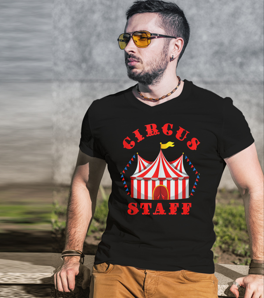 Circus Event Staff Carnival Tent Party T-Shirt